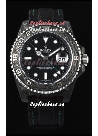 Rolex GMT Masters II DiW Edition Swiss Replica ETA 3285 Movement - Black Dial 