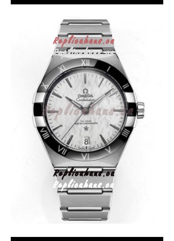 Omega Co-Axial Constellation Stainless Steel Rhodium Dial 1:1 Mirror Replica 41MM