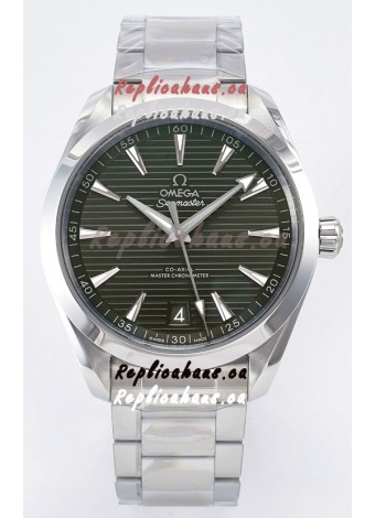 Omega Aqua Terra 150M Green Dial 904L Steel Casing 1:1 Mirror Replica 41MM 