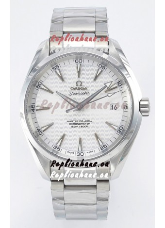 Omega Aqua Terra 150M White Dial 904L Steel Casing 1:1 Mirror Replica 41MM 