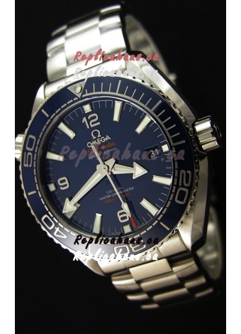 Omega Seamaster Planet Ocean 600M Blue Dial 43.5MM Updated Swiss 1:1 Edition Watch 