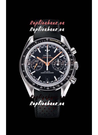 Omega Speedmaster Racing Co-Axial Master Chronograph Swiss Replica Watch Black Dial