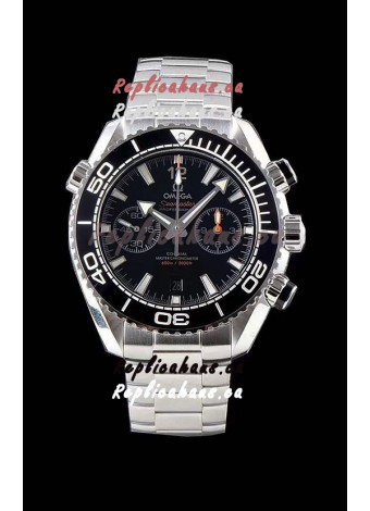 Omega Planet Ocean 600M Chronograph 904L Steel 1:1 Mirror Replica Watch 