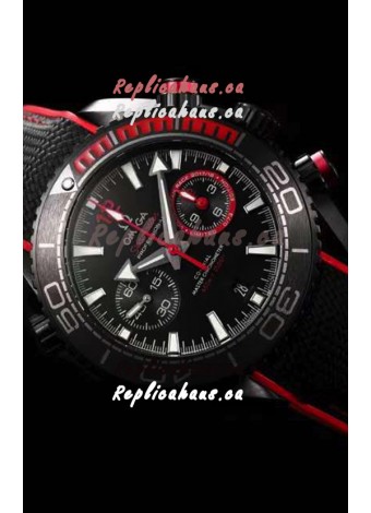 Omega Seamaster Planet Ocean Deep Black 600M Volvo Ocean Race 1:1 Mirror Watch 