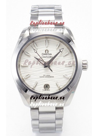 Omega Super Clone Seamaster Aquaterra 150M 34MM Swiss Replica Watch in White Dial