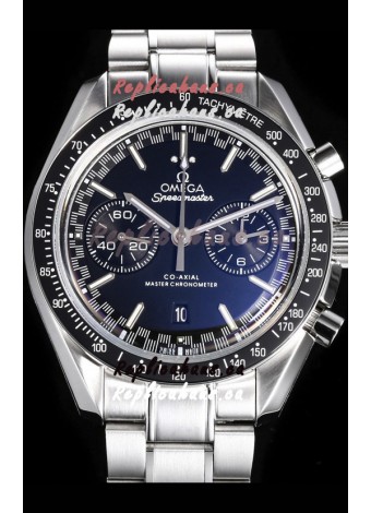 Omega Speedmaster Super Clone Racing Co-Axial Master Chronograph Swiss Replica Watch Black Dial