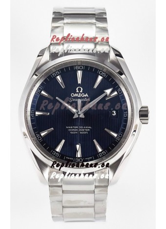 Omega Aqua Terra Super Clone 150M Blue Dial 904L Steel Casing 41MM Watch 