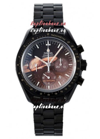 Omega Speedmaster Black Venom Moon Dial Chronograph 42MM 1:1 Mirror Replica Watch