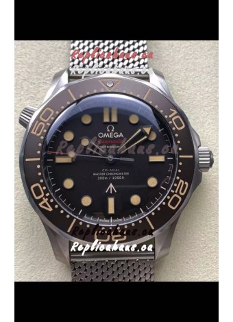 Omega Super Clone Seamaster 300M No Time To Die Edition Titanium Casing Replica Watch