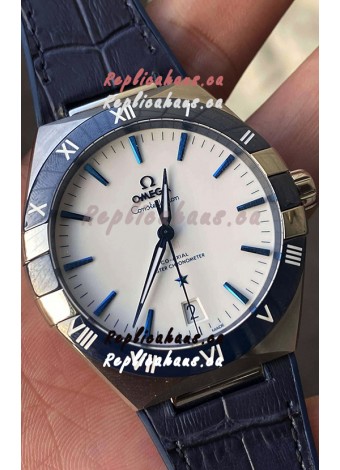 Omega Co-Axial Constellation 41MM 904L Steel White Dial 1:1 Mirror Replica Watch