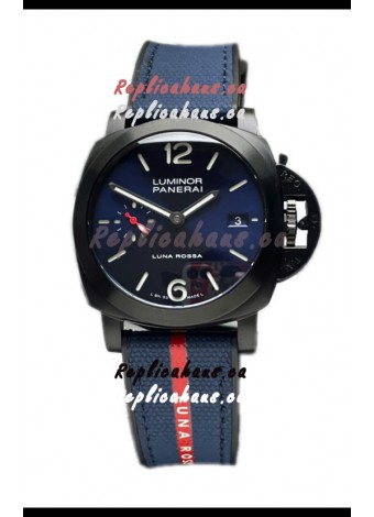 Panerai Luminor Marina PAM1408 Quaranta DLC Coated Luna Rossa 1:1 Mirror Replica Watch 40MM