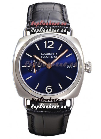 Panerai Radiomir PAM1293 Quaranta 40MM 904L Steel Blue Dial Watch in 1:1 Mirror Replica 