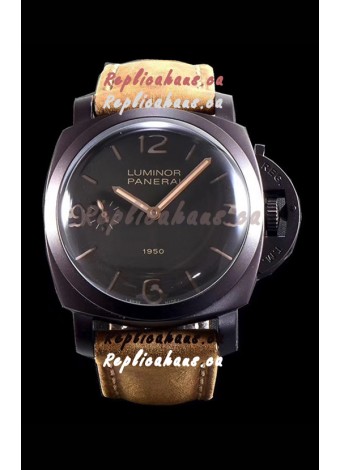 Panerai Luminor 1950 3 Days PAM00375 Composite Cased Vintage Edition Swiss Replica Watch 