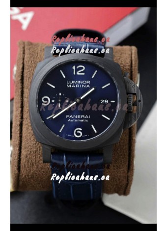 Panerai Super Clone Luminor PAM1664 Automatic Blue Dial 42MM Carbotech Swiss Replica