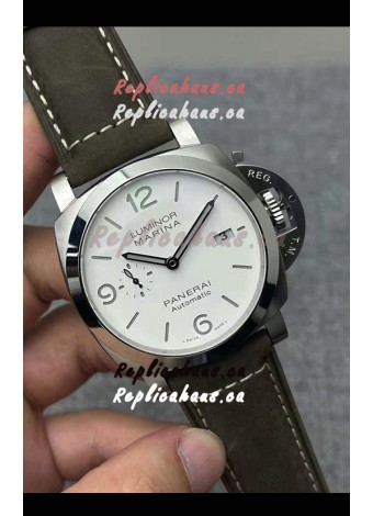 Panerai Luminor Marina PAM1314 1:1 Mirror Swiss Replica Watch in White Dial 
