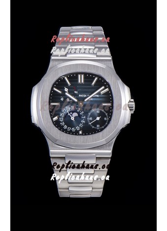 Patek Philippe Nautilus 5712/1A 1:1 Quality Swiss Replica Watch in Blue Dial 