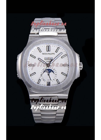 Patek Philippe Nautilus 5726A in White Dial 1:1 Replica Version 2022 Updated Version