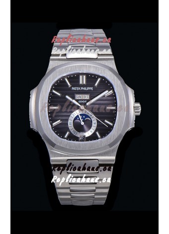 Patek Philippe Nautilus 5726A in Black Dial 1:1 Replica Version 2022 Updated Version