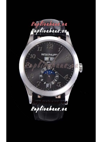 Patek Philippe Annual Calendar 5396-012 Complications Swiss Replica Watch in Grey Dial 