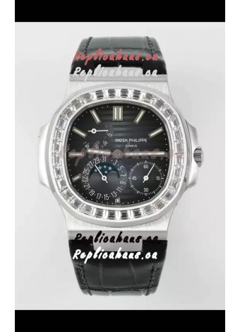 Patek Philippe Nautilus 5712/1A 1:1 Quality Swiss Replica Watch in Blue Dial