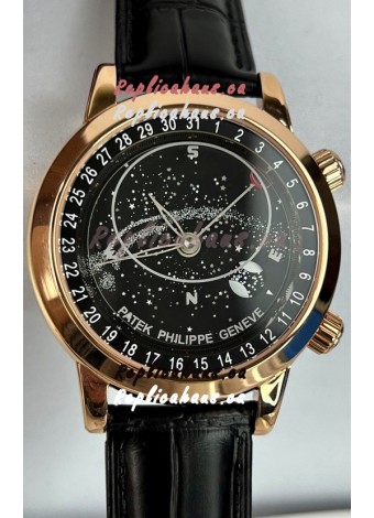 Patek Philippe 6104G Grand Complications Automatic Rose Gold 1:1 Mirror Replica Watch 