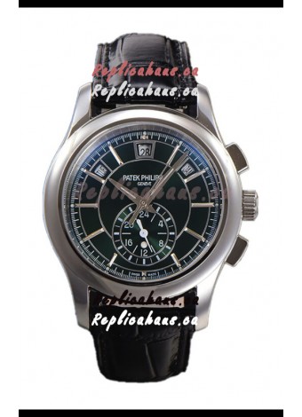 Patek Philippe 5205 Complications Moonphase Green Dial 1:1 Mirror Swiss Replica Watch