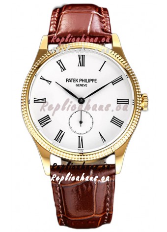 Patek Philippe Calatrava 5119G Yellow Gold Casing 1:1 Mirror Replica Watch 