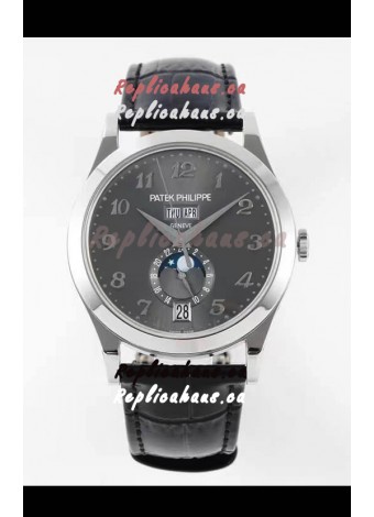 Patek Philippe Annual Calendar 5396G-014 Complications Swiss Replica Watch in Grey Dial