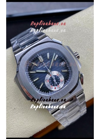 Patek Philippe Nautilus 5980/1A 904L Steel Case in Black Dial - 1:1 Mirror Replica