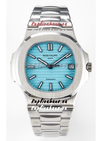 Patek Philippe Super Clone Nautilus 5711 Tiffany Blue Edition 1:1 Mirror Watch 