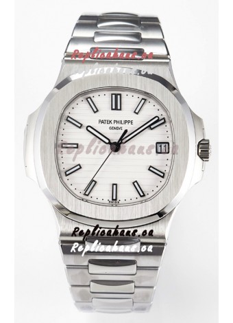 Patek Philippe Super Clone Nautilus 5711G-001 904L Steel White Dial 