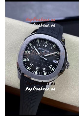 Patek Philippe Aquanaut 5167A-001 Swiss Replica 904L Steel - 1:1 Mirror Edition