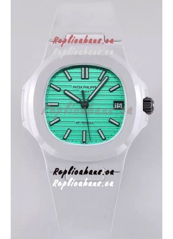 Patek Philippe Nautilus 5711 AET Remould Green Plate Edition Swiss Replica Watch 