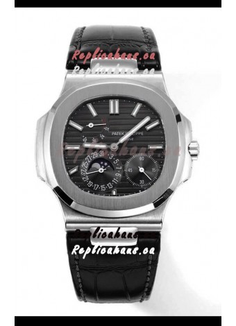 Patek Philippe Nautilus 5712/1A 1:1 Quality Swiss Replica Watch in Grey Dial