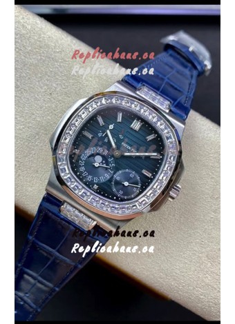Patek Philippe Nautilus 5712G 1:1 Quality Swiss Replica Watch in Black Dial