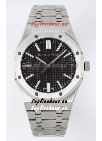 Audemars Piguet Royal Oak 15510 41MM 50th Anniversary Black Dial 904L Steel 1:1 Mirror Replica
