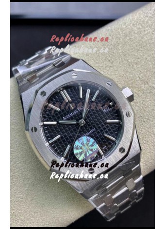 Audemars Piguet Royal Oak 15450 37MM Swiss Calibre 3120 Movement in 904L Steel Casing Black Dial 