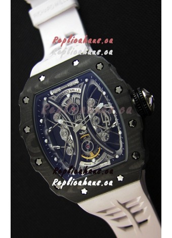 Richard Mille RM53-01 Pablo Mac Donough Black Carbon Case Swiss Replica Watch 