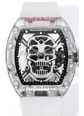 Richard Mille RM52-01 Sapphire Casing with Genuine Tourbillon Movement 1:1 Ultimate Replica