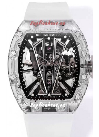 Richard Mille RM27-03 Sapphire Casing with Genuine Tourbillon Movement 1:1 Ultimate Replica