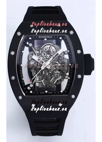 Richard Mille RM055 Ceramic Casing with Genuine Tourbillon Super Clone Watch