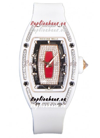 Richard Mille RM007 White Ceramic Automatic Superclone Swiss Replica Watch