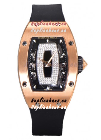 Richard Mille RM007 18K Rose Gold Automatic Superclone Swiss Replica Watch