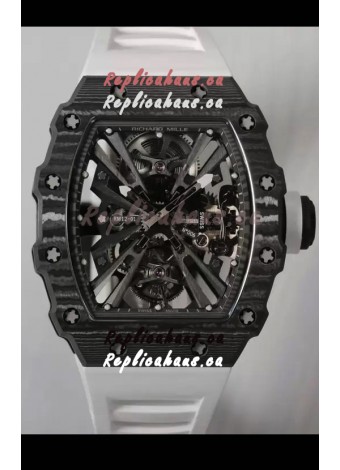 Richard Mille RM12-01 Carbon Fiber Case Genuine Tourbillon Movement 1:1 Mirror Replica Watch