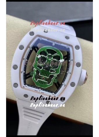 Richard Mille RM052-01 Skull Genuine Tourbillon Edition Watch in Ceramic Casing