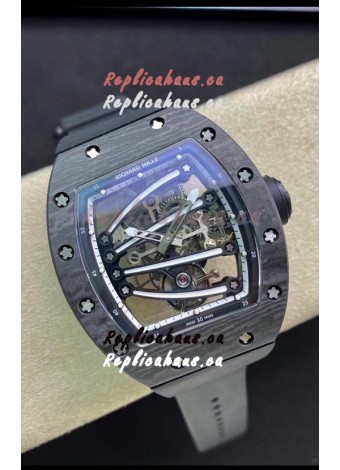 Richard Mille RM59-01 Genuine Tourbillon Movement in Black NTPT Carbon Casing