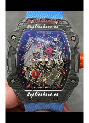 Richard Mille RM27-04 Carbon Fiber Casing 1:1 Swiss Replica Watch 