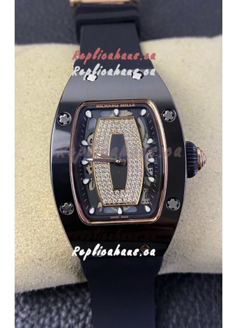 Richard Mille RM-07-01 Ceramic Casing Ladies 1:1 Swiss Replica Watch