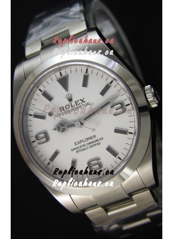 Rolex Explorer I 214270 White Dial - The Ultimate Best Edition Swiss Replica Watch