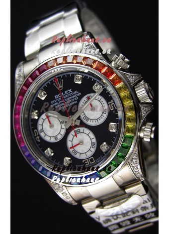 Rolex Cosmograph Daytona 116509 Stainless Steel 1:1 Mirror Cal.4130 Movement - Ultimate 904L Steel Watch